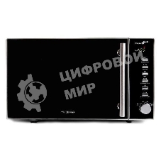 Микроволновая печь Steba MIC 2070 серебристый/черный, 20 л, 800 Вт, переключатели - кнопки, поворотный механизм