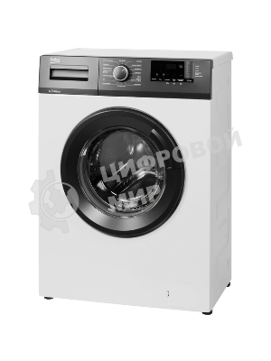 Стиральная машина Beko WHE5512BBW RUKZ BX B7SE4001000 7329810011 белый, загрузка фронтальная 5 кг, 1000 об/мин, класс A