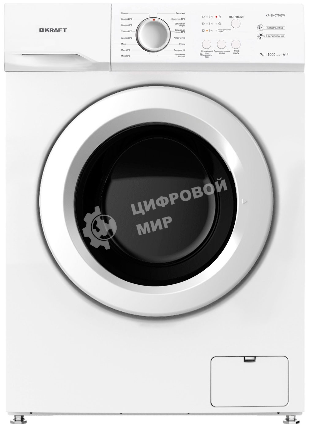 Стиральная машина Kraft KF-ENC 7105 W