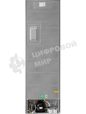 Холодильник Maunfeld MFF200NFSE нержавеющая сталь двухкамерный 271/106л морозилка снизу