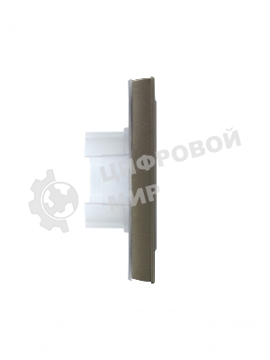 Рамка 2-местная IEK BRITE РУ-2-БрШ-44 IP44 шампань