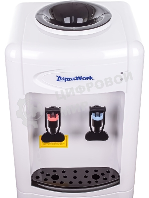 Кулер для воды Aqua Work 0.7LWR, верхняя загрузка, без нагрева, без охлаждения, белый