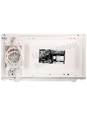 Микроволновая печь Mystery MMW-2013 белый, 20 л, 800 Вт, переключатели - поворотный механизм