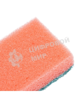 Губки для посуды Mini, 79x49x23 мм, 3 шт., Россия Elfe