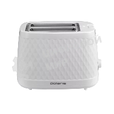 Тостер Polaris PET-0733A белый, 900 Вт, 2 слота