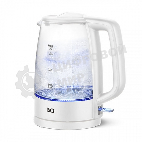 Чайник электрический BQ KT1839G белый. Мощность: 2200 Вт, объем: 1.7 л