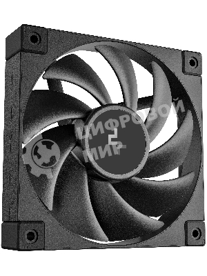 Вентилятор для корпуса DEEPCOOL FD12 черный, 120 мм, 2050 об/мин, 27.6 дБ, 4 pin