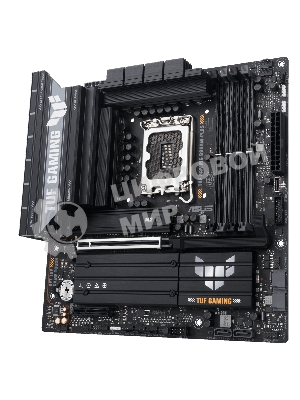 Материнская плата ASUS TUF GAMING B860M-PLUS, LGA 1851, Intel B860, 4xDDR5, 4xSATA, 3xM.2, 1xPCIe 5.0 x16, 1xPCIe x4, 1xUSB-C, 4xUSB-A 3.2 Gen 1, 2xUSB-A 3.2 Gen 2, 1xHDMI, 1xDP, 1x2.5Gb LAN, 7.1, mATX
