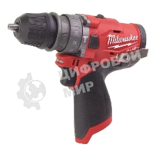 Дрель-шуруповерт аккумуляторная Milwaukee M12 FPDXKIT-202, Аккумуляторная, 12В, 2 АКБ, Кейс