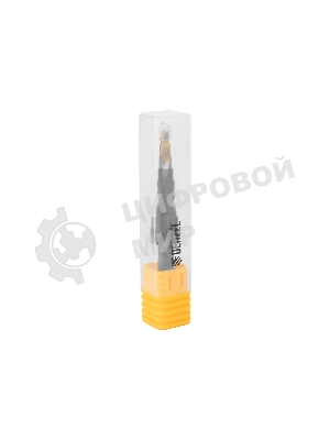 Сверло ступенчатое Denzel 4-5-6-7-8-9-10-11-12 мм, Р6М5, 6-гр. хвостовик 723602