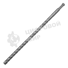 Бур по бетону Denzel цельная крестовая пластина, 10x265 мм, SDS PLUS