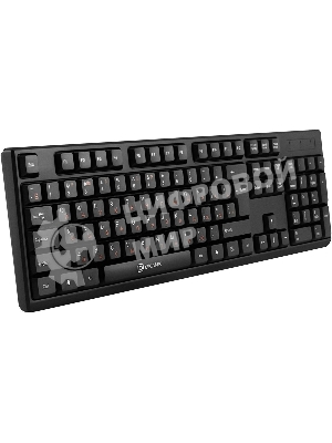 Клавиатура Oklick 100M HW3 проводная, USB Type-A, чёрный