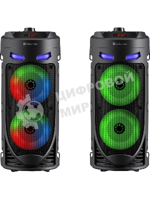 Портативная колонка Defender 16W черный CRASHBOOM