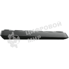 Комплект клавиатура+мышь Logitech MK235 беспроводной, USB, 1000 DPI, серый ( неоригинальная гравировка)