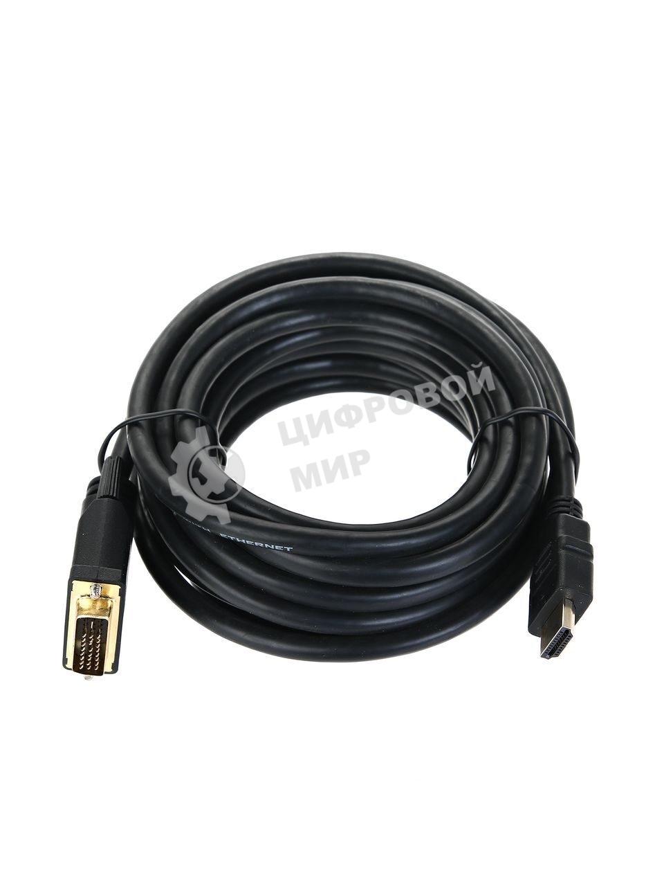 Кабель HDMI-DVI 5M LCG135E-5M TV-COM