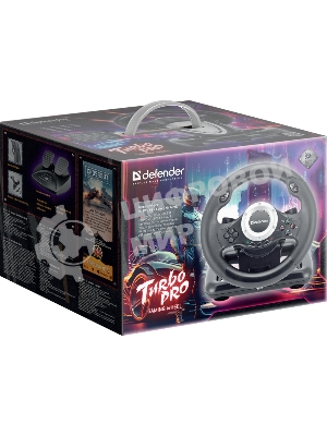 Игровой руль Defender TURBO PRO PC/PS3/PS4/XBOX