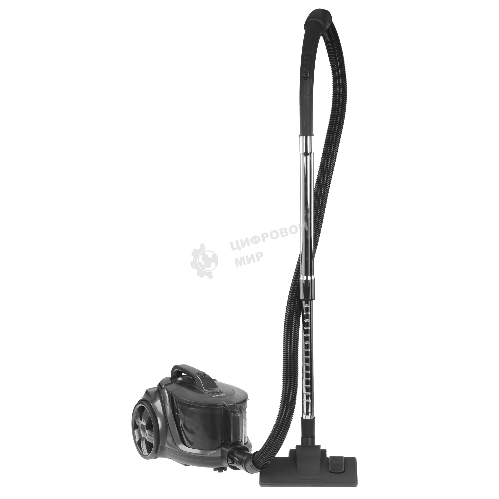 Пылесос Endever Skyclean VC-670 серый/синий, 420/2100 Вт, уборка сухая, пылесборник контейнер 3 л