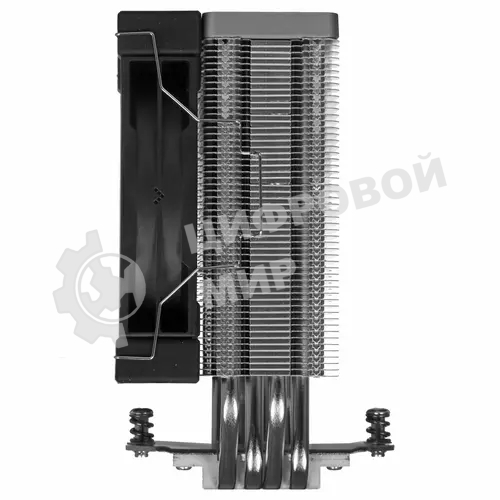 Кулер для процессора DEEPCOOL AK400 черный, 120 мм, алюминий/медь, 1850 об/мин, 29 дБ, 4 pin, 220 Вт, 155 мм