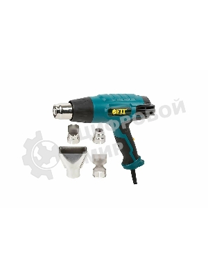Фен технический FIT 80611 2000 Вт; 60/400/600 °C; 300/500/500 л/мин; рез. накл.; короб.
