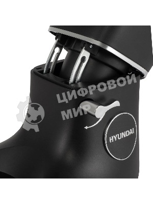 Кухонная машина Hyundai HYM-S8591 планетар.вращ. 1500Вт черный/серебристый