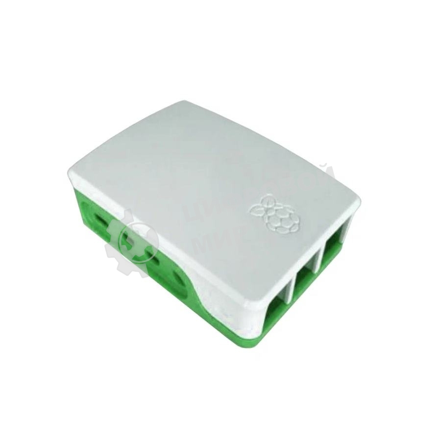 Компьютерный корпус ACD RA601 White+Green ABS Case for Raspberry 4B