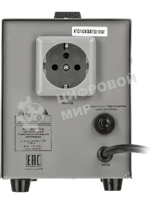 Стабилизатор напряжения Ресанта АСН-1000Д/1-Ц электронный однофазный серый