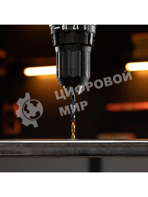 Сверло по металлу Denzel 4,2 мм, HSS-Tin, Golden Tip, 10 шт.