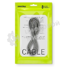 Кабель-удлинитель Smartbuy 3.5 Jack (M) - 3.5 Jack (F), стерео, аудио, 1,8 м, пакете (KA-321-350)