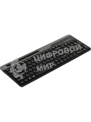 Клавиатура беспроводная A4Tech Fstyler FBK25, USB, Bluetooth/Радиоканал, черный/серый