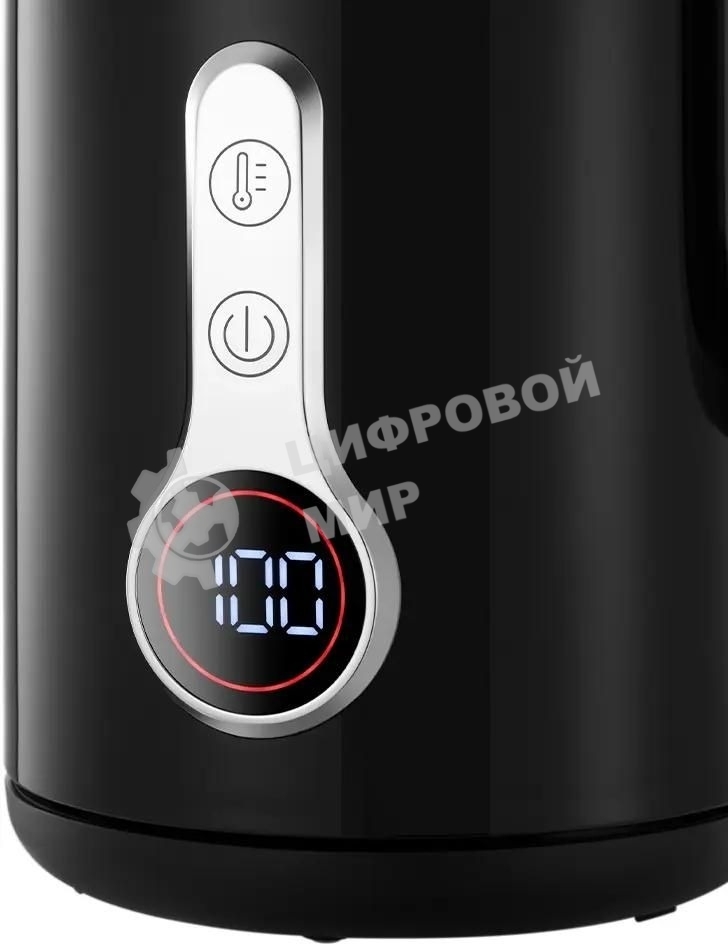 Чайник электрический Kitfort КТ-6701 1.7л. 2200Вт черный корпус: нерж.сталь/пластик