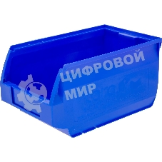 Ящик сплошной ТАРА.РУ Verona 5002 синий 250х150х130мм PP 10035