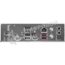 Материнская плата MSI MAG B860M MORTAR WIFI, LGA 1851, Intel B860, 4xDDR5 (до 256 ГБ), 4xSATA, 3xM.2 (1xPCIe 5.0, 2xPCIe 4.0), 1xPCIe 5.0 x16, 1xPCIe 4.0 x4, 1xHDMI, 1xDP, 1x5Gb LAN, Wi-Fi 7, Bluetooth 5.4, 1xUSB-C 40Gbps (Thunderbolt 4), 1xUSB-C 10Gbps, 3xUSB-A 10Gbps, 4xUSB-A 2.0, 3x3.5 мм + S/PDIF оптический, 7.1, чёрный, mATX
