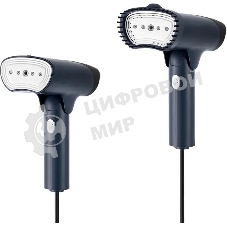 Отпариватель Kitfort КТ-9236 синий/черный, 1200 Вт, 20 г/мин, 0.13 л