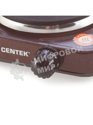 Плита настольная электрическая Centek CT-1506 Siberia коричневый
