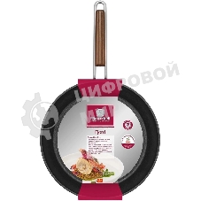 Сковорода Rondell Fjord RDA-1796, 28 см, без крышки, черный