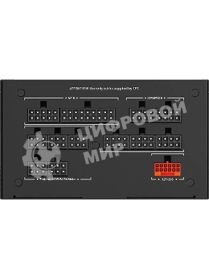 Блок питания PCCooler P5-YS1200-G1F черный 1200W 80 PLUS Gold, 135мм, модульный, черный