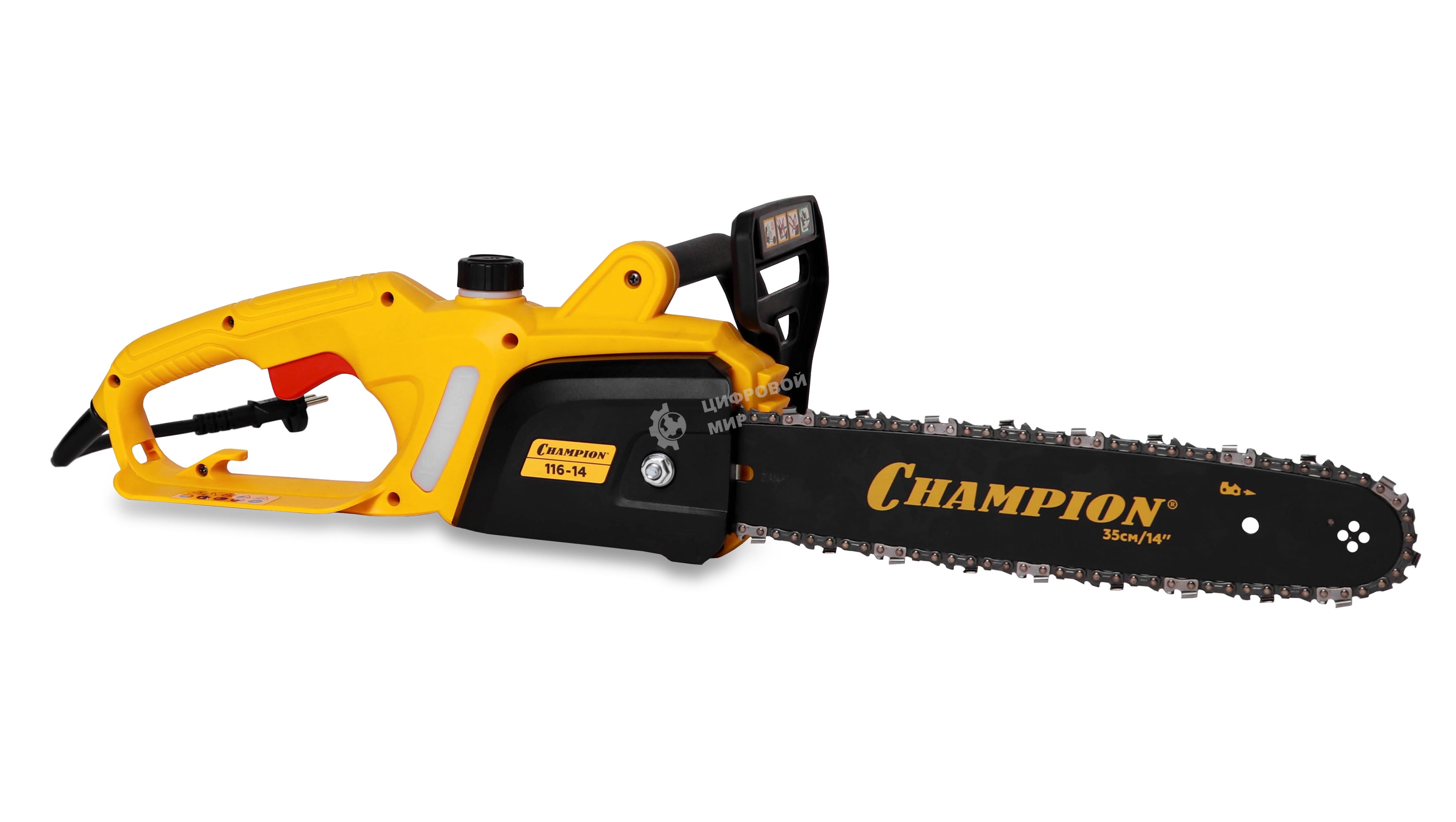 Электропила Champion 116-14 3/8-1,3-52 1,6кВт 3,14кг