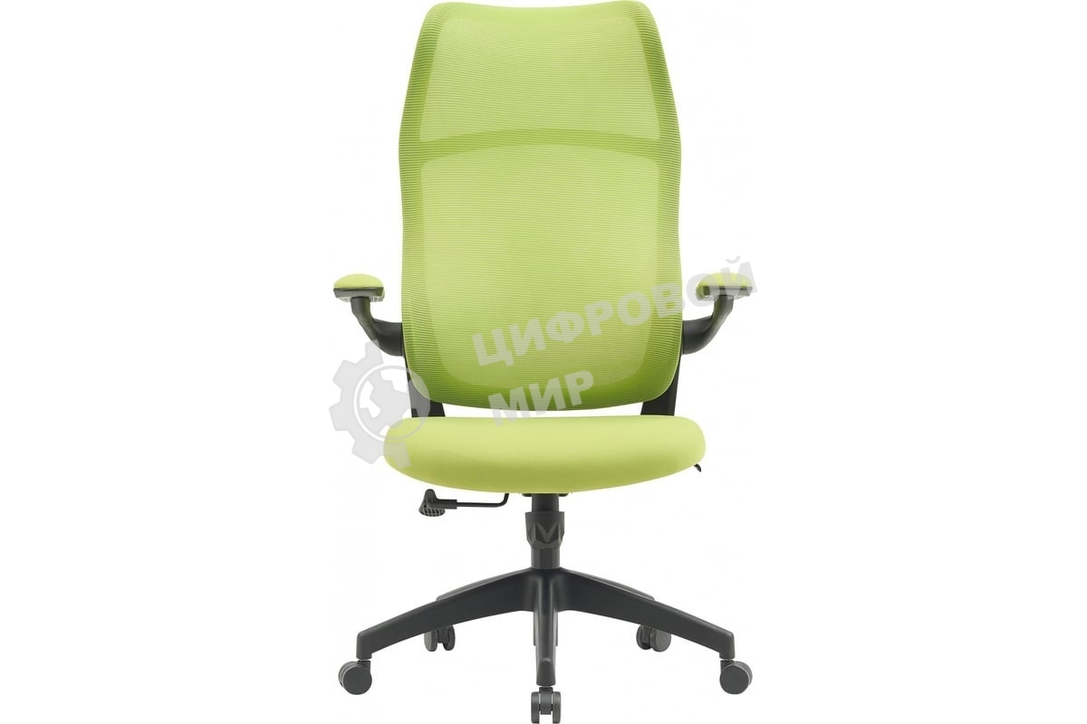 Кресло компьютерное Cactus CS-MC505-GN салатовый, сиденье салатовый, сетка/ткань, крестов. пластик, пластик черный