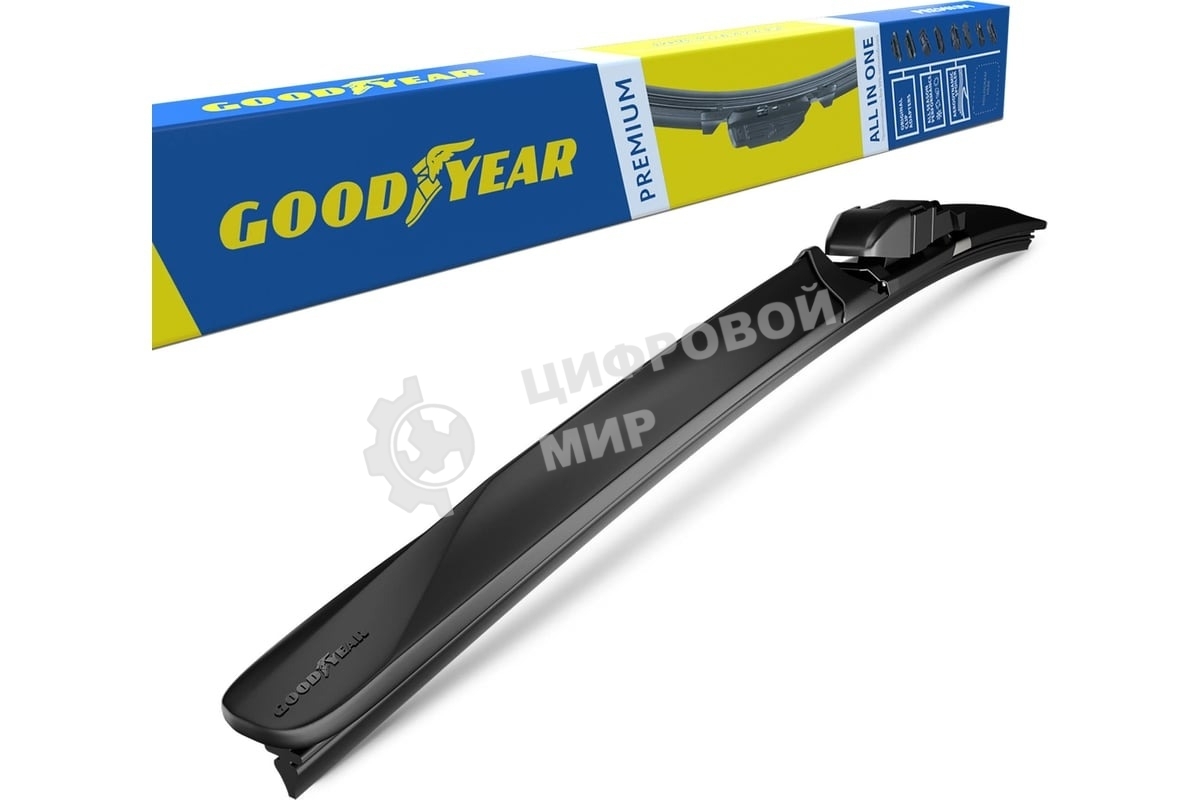 Щетка стеклоочистителя GOODYEAR GY000438 PREMIUM 18''/45 см бескаркасная