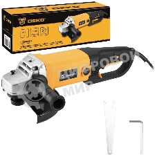 Угловая шлифовальная машина (УШМ) DEKO AG2400DK, 230мм, 2400 Вт