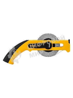 Рулетка геодезическая Denzel 30 м х 13 мм, открытый корпус, металлическая лента