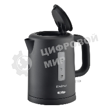 Электрочайник Blackton Bt KT031P черный, 1.0 л, 1100 Вт, скрытый нагревательный элемент