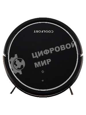 Робот-пылесос Coolfort CF-3200 черный, 2600 мAч Li-Ion, уборка сухая/влажная, пылесборник контейнер 0.3 л
