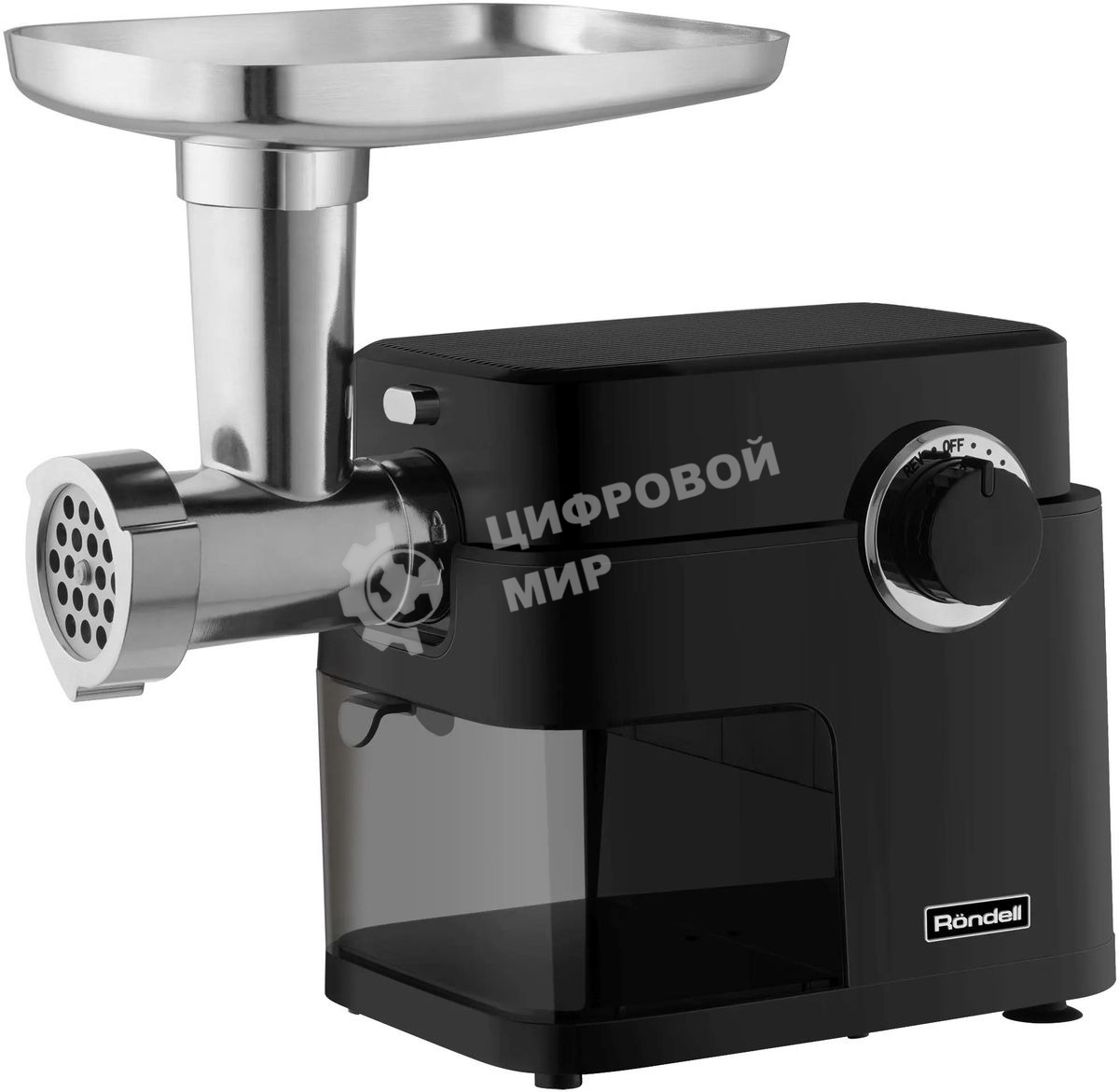 Мясорубка электрическая Rondell RDE-1453, 2000 Вт, черный
