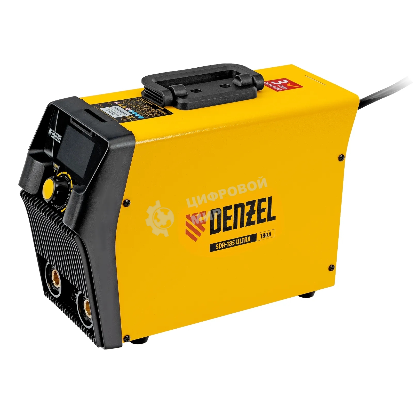 Аппарат инвертор. дуговой сварки Denzel SDR-185 Ultra, 180 А, ПВ 60%