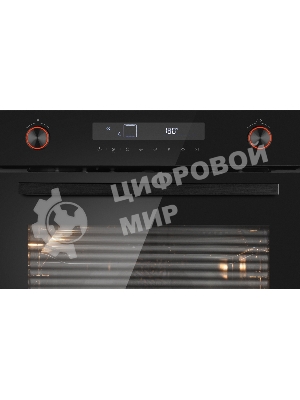 Духовой шкаф электрический Weissgauff EOM 741 PDB Black Edition черный
