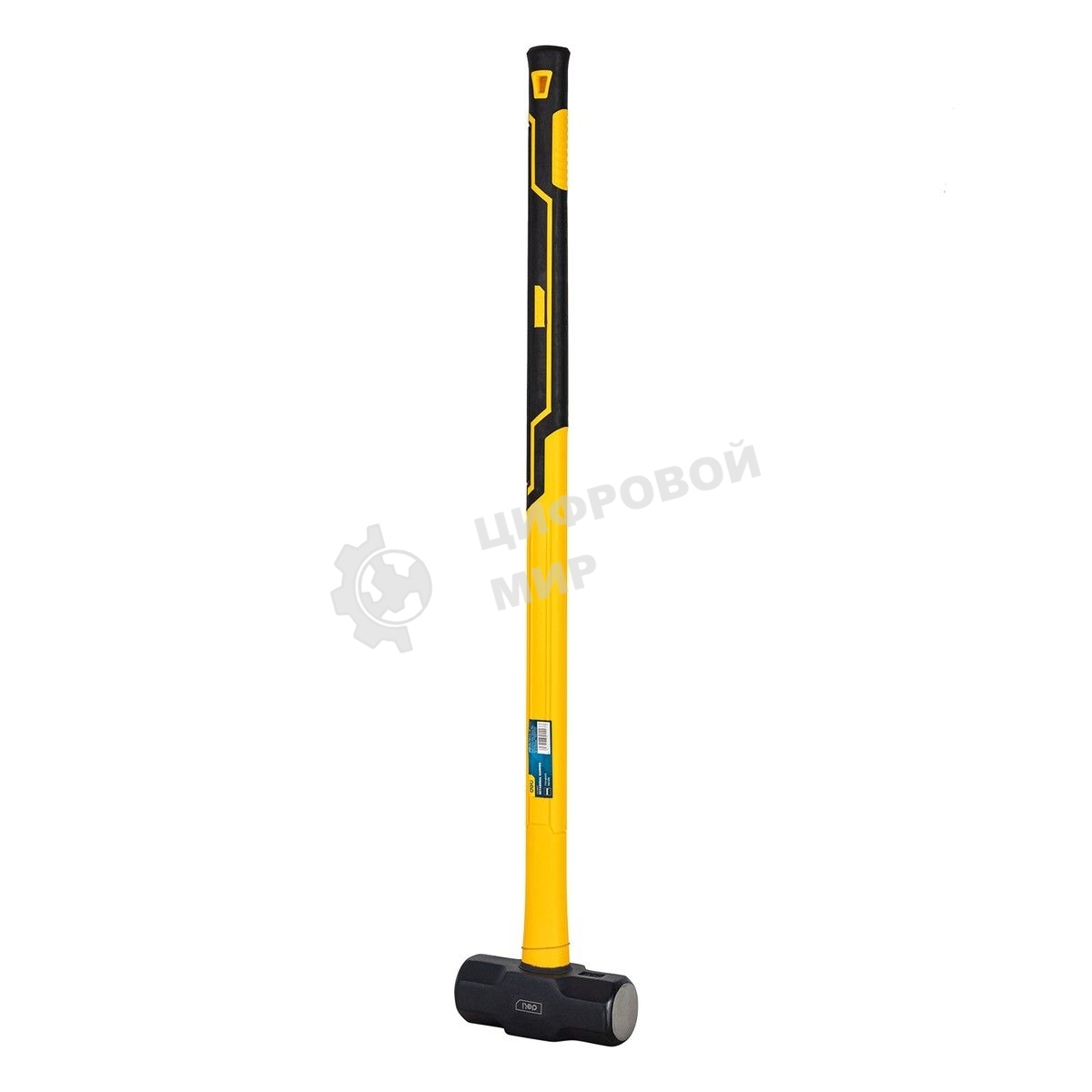 Кувалда Deli DL6912 3600гр Рукоятка из высокопрочного стекловолокна