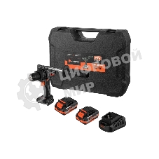 Дрель-шуруповерт Anycons RB-DB2109, 21 В, 4 Ач, 150 Нм, бесщеточный, ударная