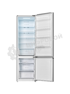 Холодильник Kuppersberg RFCN 2016 X нержавеющая сталь двухкамерный 274/105л морозилка снизу, No Frost