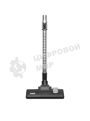 Пылесос вертикальный BBK BV2512 белый/синий, питание от сети, 100 Вт, уборка сухая, пылесборник 0.5 л